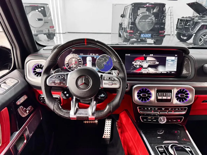 Mercedes-Benz Mercedes-AMG G-Class 2021 4.0T Automatic Four-wheel drive 5 seat parallel import interior photo 10 Mercedes-Benz Mercedes-AMG G-Class 2021 4.0T Automatic Four-wheel drive 5 seat parallel import interior photo 10