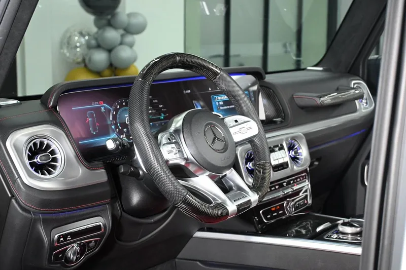 Mercedes-Benz G-Class 2022 4.0T Automatique Quatre roues motrices 5 Siège Importations parallèles intérieur photo 15 Mercedes-Benz G-Class 2022 4.0T Automatique Quatre roues motrices 5 Siège Importations parallèles intérieur photo 15