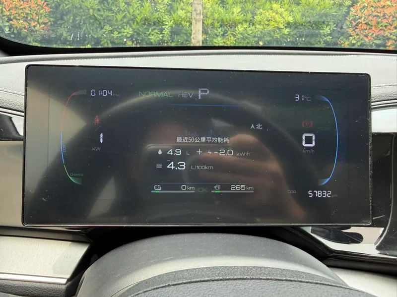 BYD Qin PLUS 2023 DM-i Champion Edition 55KM Transcendent interior photo 16 BYD Qin PLUS 2023 DM-i Champion Edition 55KM Transcendent interior photo 16