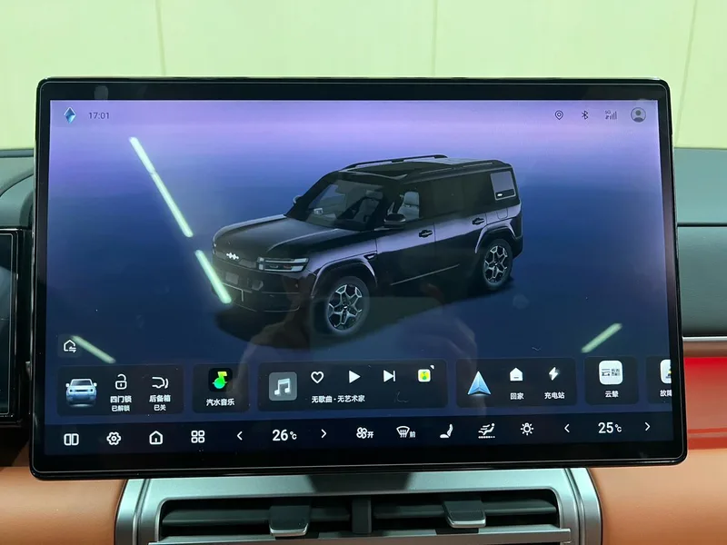 Fangchengbao Equation Leopard Titanium 7 2025 200KM Two-wheel drive Max version interior photo 13 Fangchengbao Equation Leopard Titanium 7 2025 200KM Two-wheel drive Max version interior photo 13