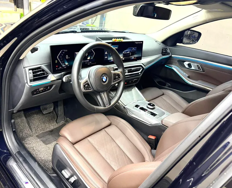 BMW 3 Series 2023 325Li M Спортивный костюм интерьер фото 6 BMW 3 Series 2023 325Li M Спортивный костюм интерьер фото 6