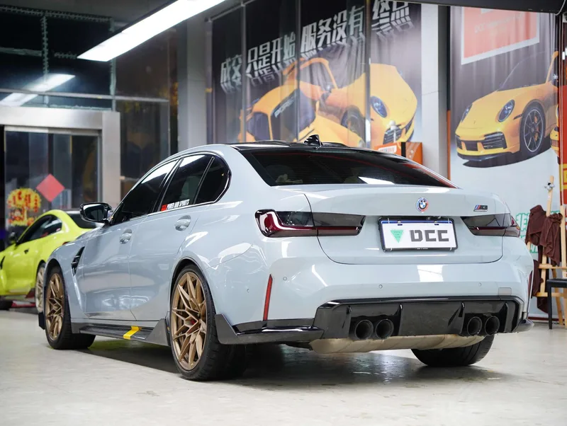 BMW M3 2021 M3 four-door sedan Thunder Edition exterior photo 3
