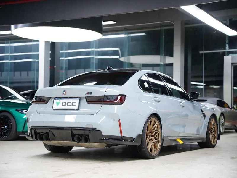 BMW M3 2021 M3 four-door sedan Thunder Edition exterior photo 8