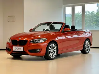 BMW 2 Series 2015 220i Кабриолет купе Лидирующий