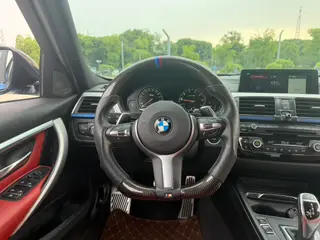 BMW 3 Series 2018 330i M Sports Obsidian Night Edition interior photo 11