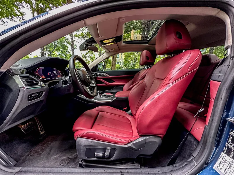 BMW 4 Series 2022 425i M Sports suit interior photo 13