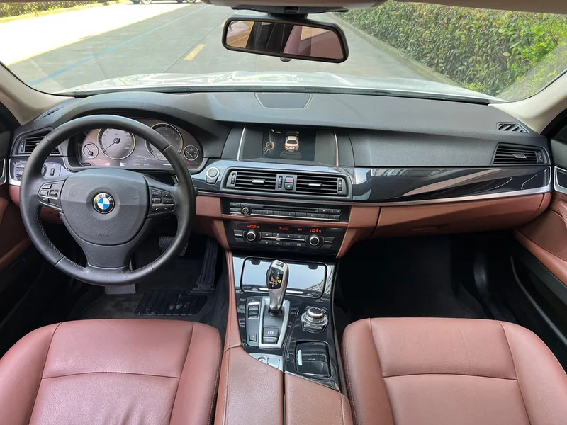 BMW 5 Series 2015 520i Elegant style interior photo 10