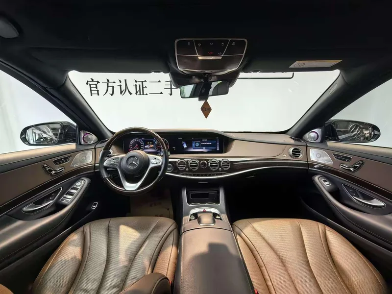Mercedes-Benz S-Class 2019 S 350 L Honorable Zhenzang Edition interior photo 13