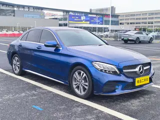 Mercedes-Benz C-Class 2021 C 200 L Edición deportiva de moda exterior foto 3