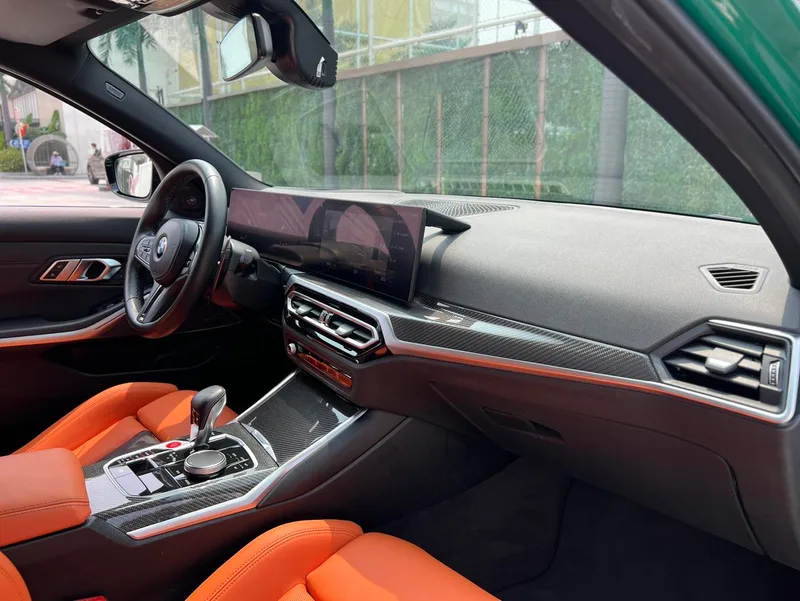 BMW M3 2023 M3 four-door sedan Thunder Edition interior photo 11