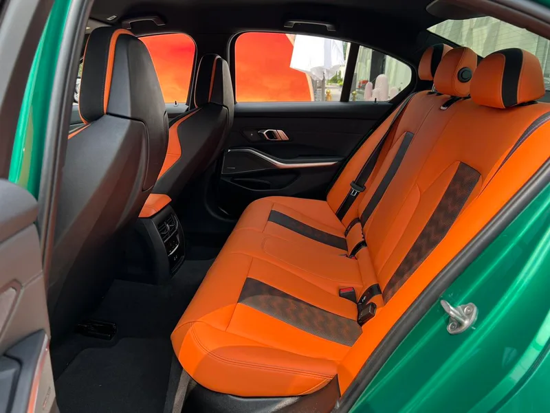 BMW M3 2023 M3 four-door sedan Thunder Edition interior photo 14