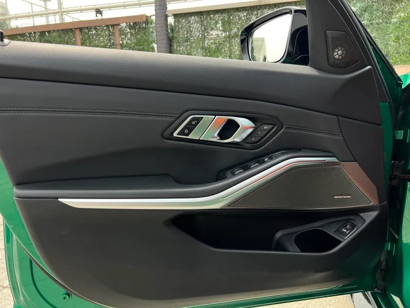 BMW M3 2023 M3 four-door sedan Thunder Edition interior photo 20