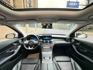 Mercedes-Benz C-Class 2021 C 200 L Edición deportiva de moda interior foto 16
