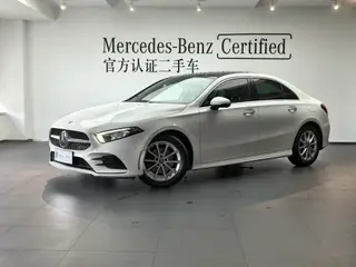Mercedes-Benz A-Class 2021 A 200 L Sport Sedan Fashion Edition exterior photo 1