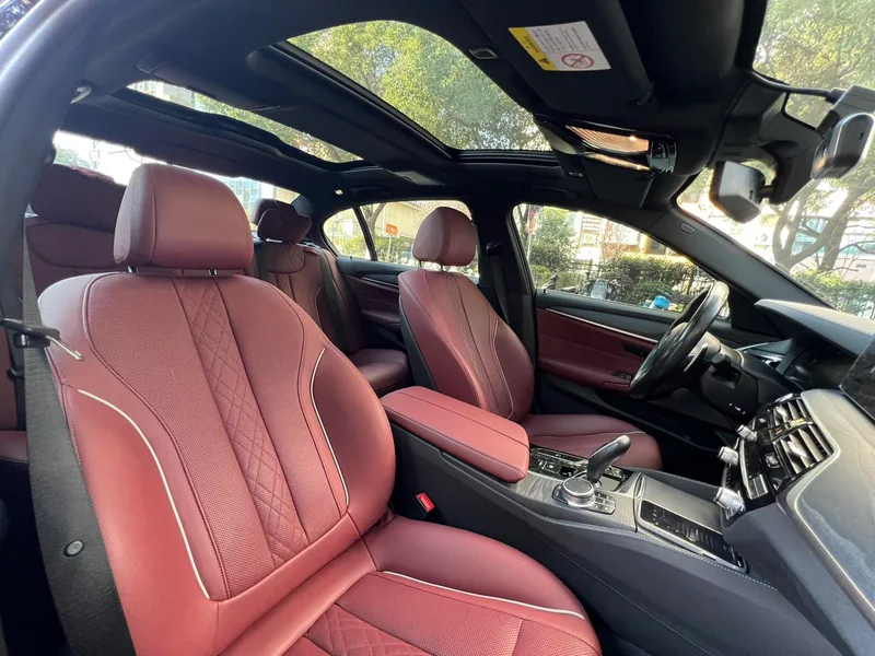 BMW 5 Series 2022 Restyling 530Li Leading Type M Sports suit interior photo 18