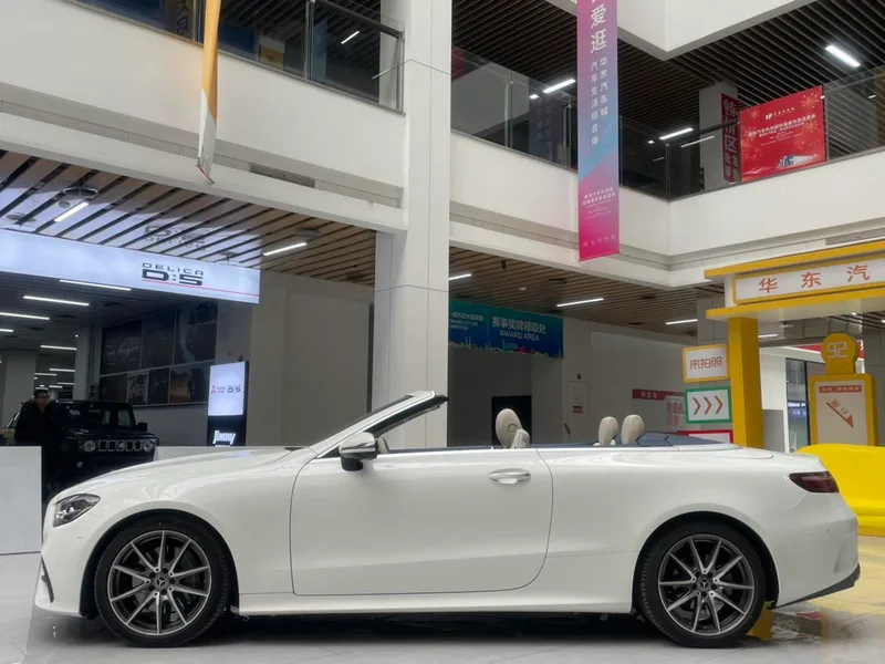 Mercedes-Benz E-Class (Imported) 2023 E 260 Convertible Coupe interior photo 11