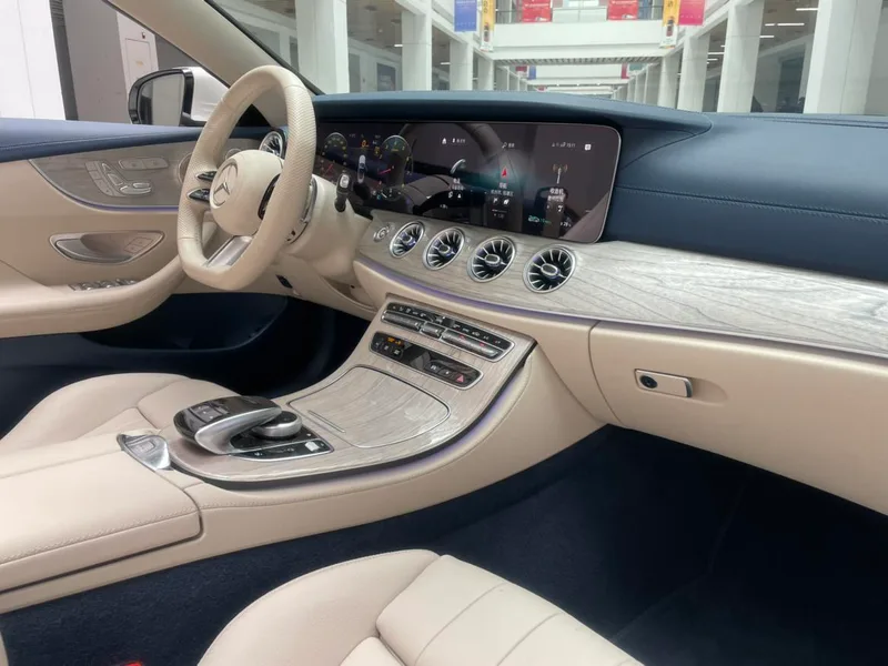 Mercedes-Benz E-Class (Imported) 2023 E 260 Convertible Coupe interior photo 13