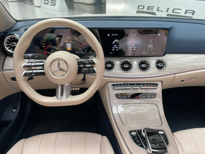 Mercedes-Benz E-Class (Imported) 2023 E 260 Convertible Coupe interior photo 16