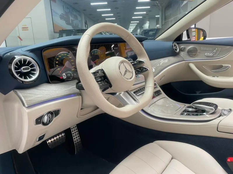 Mercedes-Benz E-Class (Imported) 2023 E 260 Convertible Coupe interior photo 18