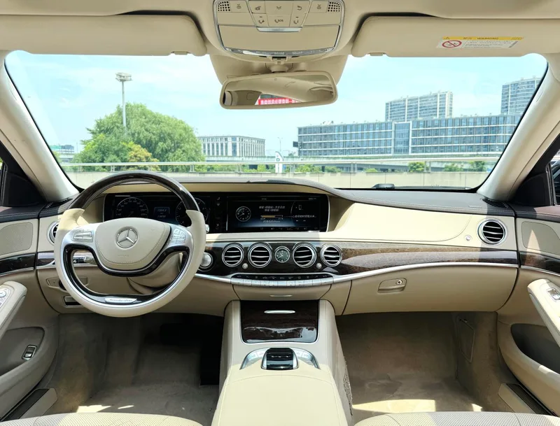 Mercedes-Benz S-Class 2017 S 320 L Бизнес-обновление интерьер фото 9
