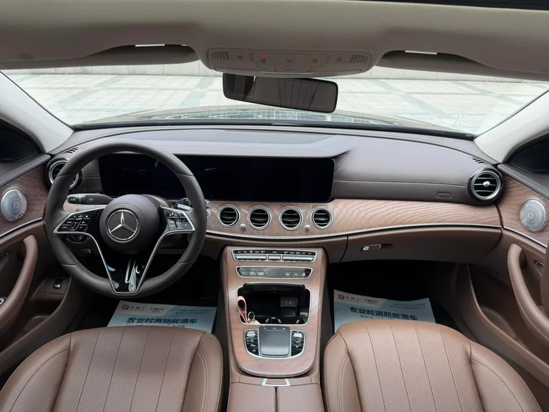 Mercedes-Benz E-Class 2021 E 300 L Luxury type Passenger car interior photo 6