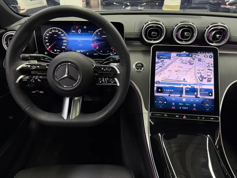 Mercedes-Benz C-Class 2024 C 260 L Sports version interior photo 13 Mercedes-Benz C-Class 2024 C 260 L Sports version interior photo 13