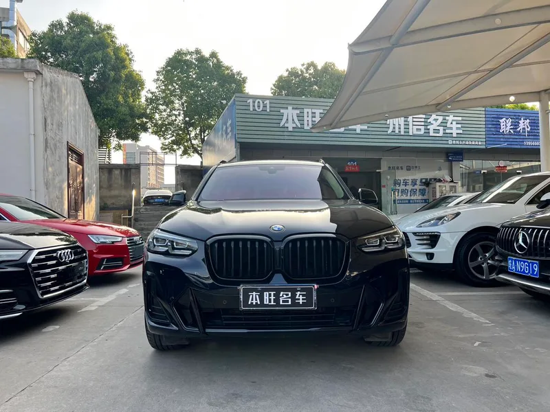 BMW X3 2022 xDrive30i Leading Type M Obsidian Night Suit exterior photo 2 BMW X3 2022 xDrive30i Leading Type M Obsidian Night Suit exterior photo 2