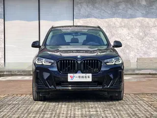 BMW X3 2022 xDrive30i Leading Type M Obsidian Night Suit exterior photo 2