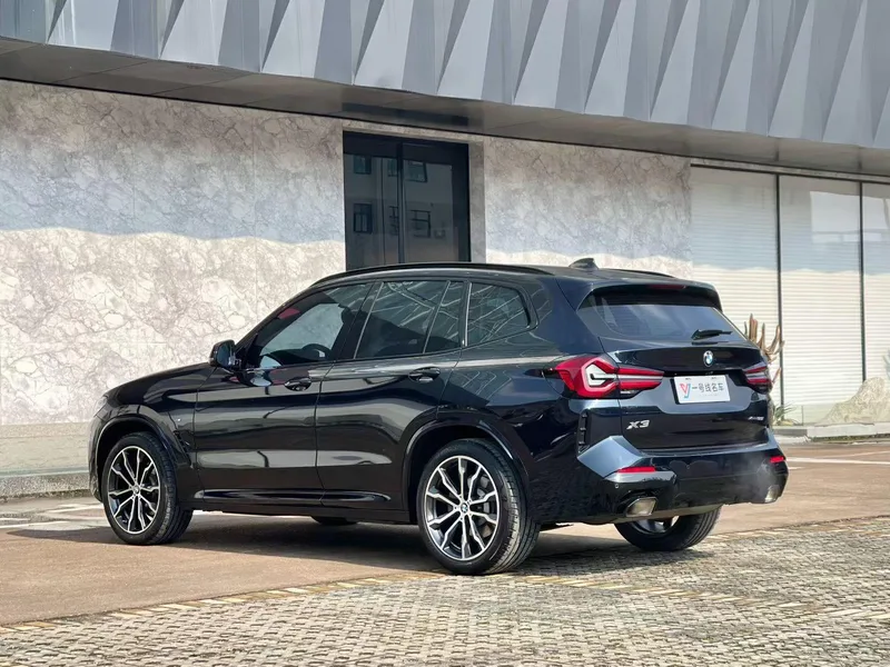 BMW X3 2022 xDrive30i Leading Type M Obsidian Night Suit exterior photo 6