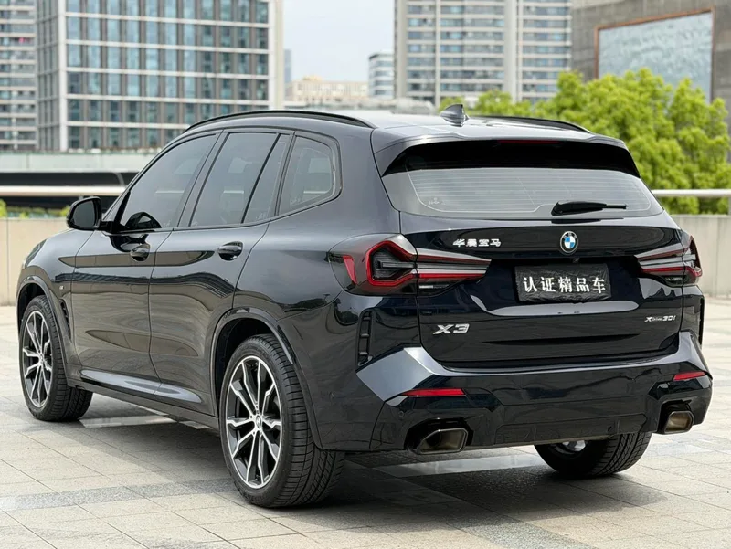 BMW X3 2022 Second change xDrive30i Leading Type M Obsidian Night Suit exterior photo 5 BMW X3 2022 Second change xDrive30i Leading Type M Obsidian Night Suit exterior photo 5