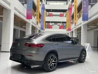 Mercedes-Benz GLC Coupe 2021 GLC 300 4MATIC coupe SUV exterior photo 4