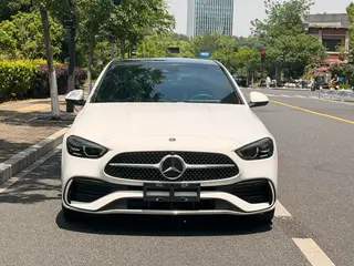 Mercedes-Benz C-Class 2023 C 260 L Sports version exterior photo 2