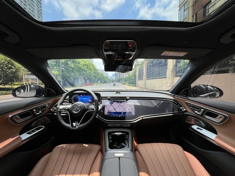 Mercedes-Benz E-Class 2024 E 300 L Luxury type Passenger car interior photo 17