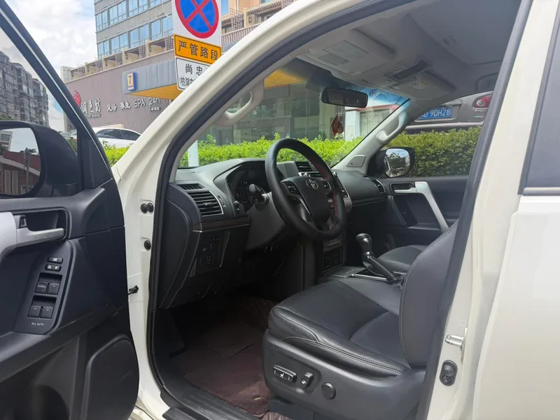 Toyota Prado 2018 3.5L Automatic TX-L NAVI Rear spare wheel exterior photo 4