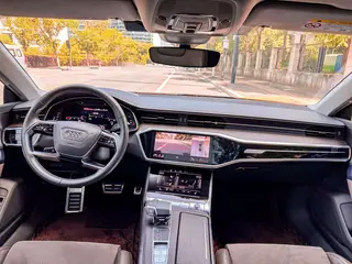 Audi A7L 2022 55 TFSI quattro S-line Черный костюм типа Чжиюань экстерьер фото 8 Audi A7L 2022 55 TFSI quattro S-line Черный костюм типа Чжиюань экстерьер фото 8