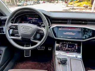 Audi A7L 2022 55 TFSI quattro S-line Черный костюм типа Чжиюань интерьер фото 11 Audi A7L 2022 55 TFSI quattro S-line Черный костюм типа Чжиюань интерьер фото 11