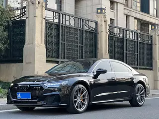 Audi A7L 2024 45 TFSI quattro S-line Ver traje de cristal de flujo remoto