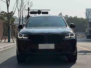 BMW X3 2023 xDrive30i Leading Type M Obsidian Night Suit exterior photo 2