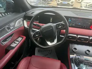 Jetour X70 PLUS 2021 Restyling 1.6T DCT sky 7 seat interior photo 11
