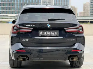 BMW X3 2022 Second change xDrive30i Leading Type M Obsidian Night Suit exterior photo 4 BMW X3 2022 Second change xDrive30i Leading Type M Obsidian Night Suit exterior photo 4