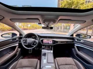 Audi A7L 2022 55 TFSI quattro S-line Traje negro tipo Zhiyuan exterior foto 7 Audi A7L 2022 55 TFSI quattro S-line Traje negro tipo Zhiyuan exterior foto 7