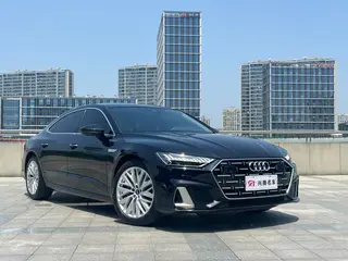 Audi A7L 2024 45 TFSI S-line Zhumeng Flow Crystal Set exterior photo 3