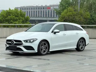 Mercedes-Benz CLA 2021 CLA 200 Five-door hunting sports car exterior photo 1