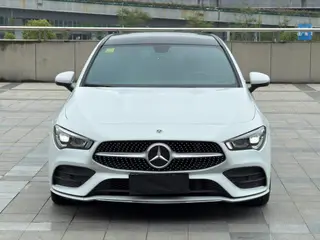 Mercedes-Benz CLA 2021 CLA 200 Five-door hunting sports car exterior photo 2