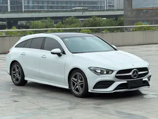Mercedes-Benz CLA 2021 CLA 200 Five-door hunting sports car exterior photo 3