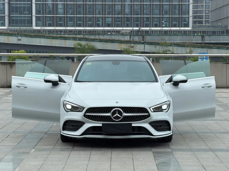 Mercedes-Benz CLA 2021 CLA 200 Five-door hunting sports car exterior photo 7