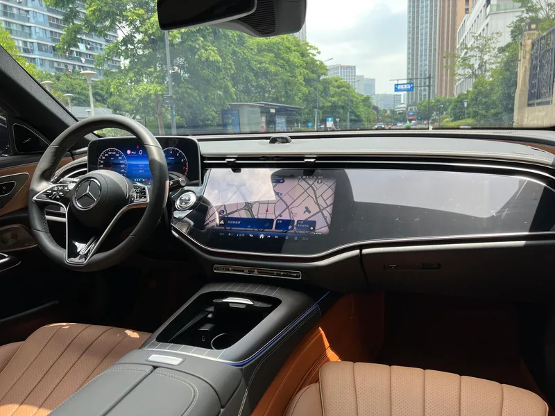 Mercedes-Benz E-Class 2024 E 300 L Luxury type Passenger car interior photo 16