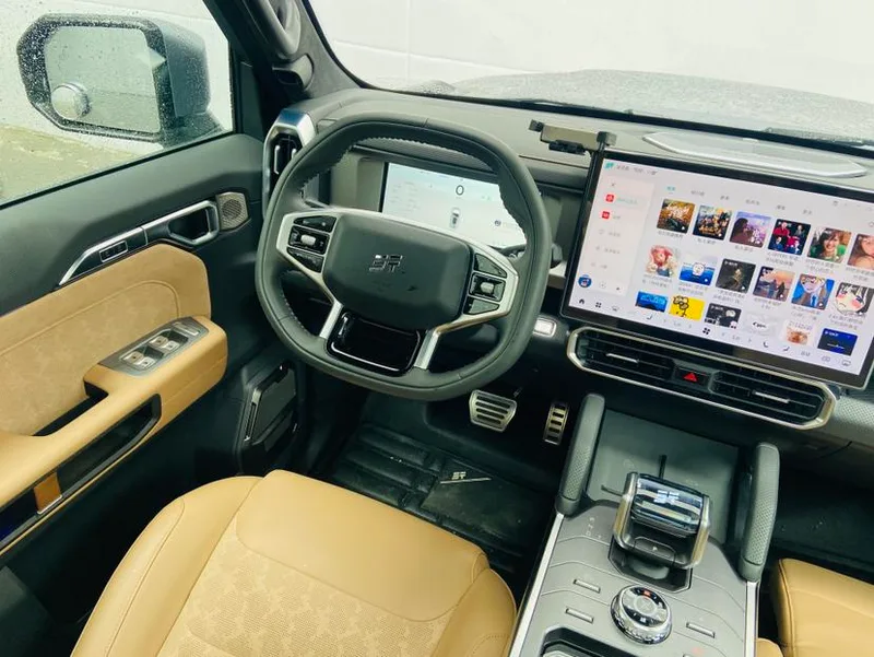 Jetour T2 2024 2.0TD Tracción a las cuatro ruedas Cruzando PRO Edición de entretenimiento interior foto 17