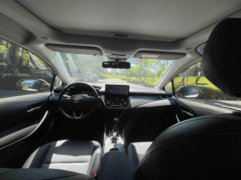 Toyota Corolla 2023 Intelligent electric hybrid double engine 1.8L E-CVT Elite Edition interior photo 10