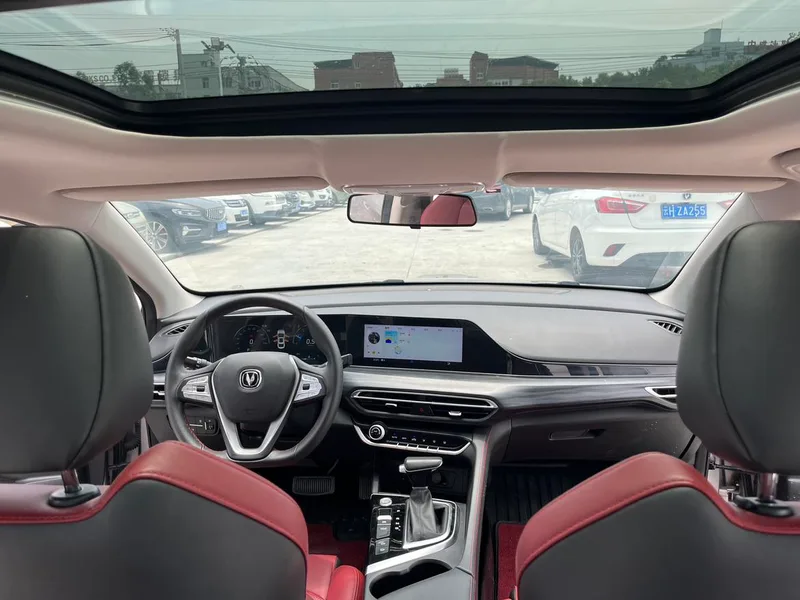 Changan Eado 2020 PLUS Ballena azul NE 1.4T GDI Buque insignia automático interior foto 11